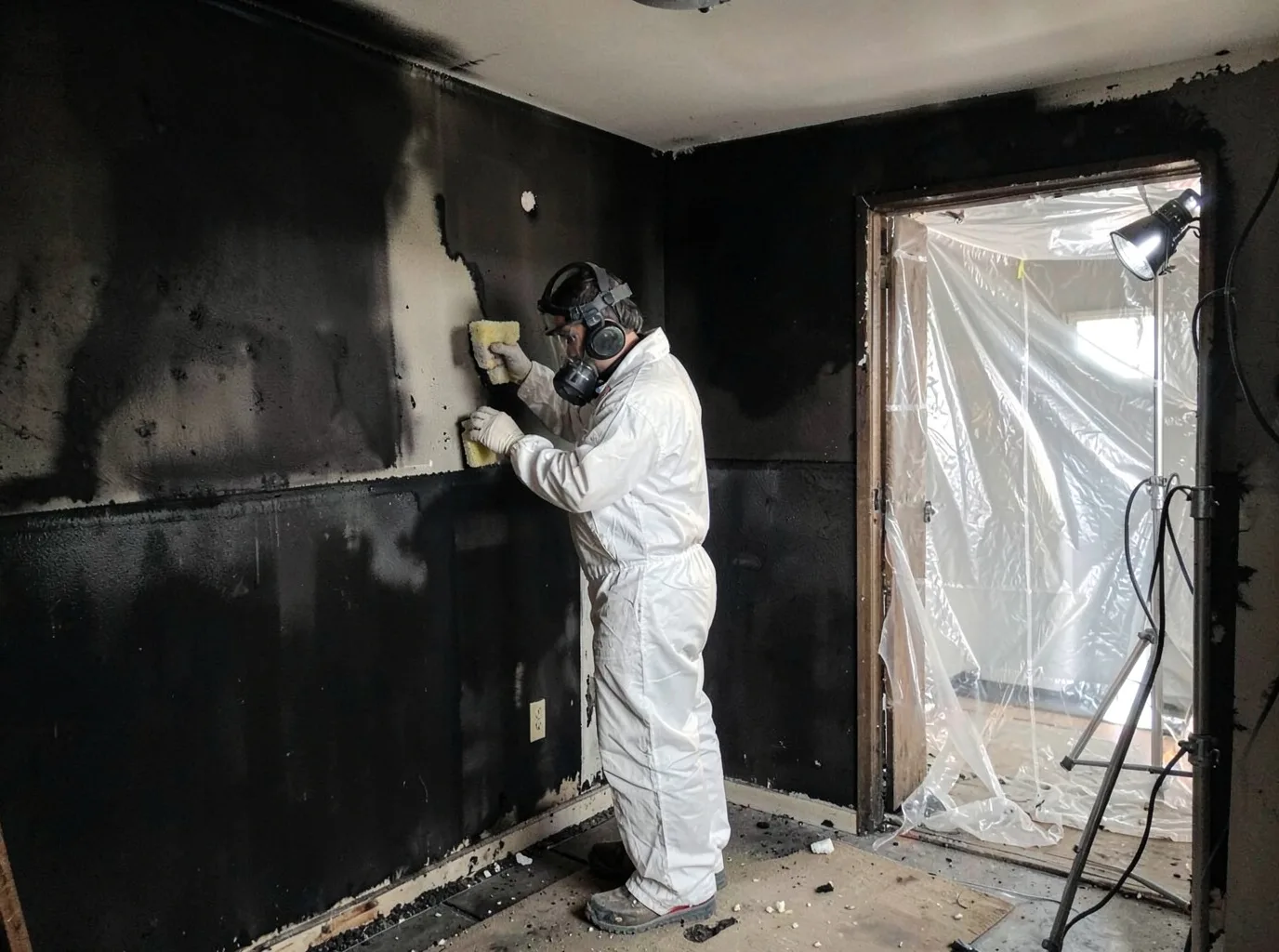 Fire Damage Restoration company in Grant, LA
